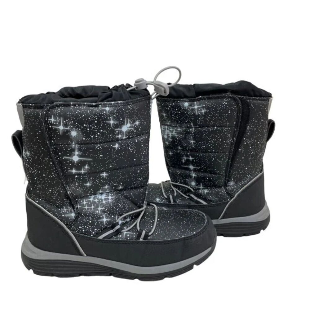 Lands' End Kids Galaxy Space Insulated Waterproof Snow Youth 6 / Women's 7.5-8